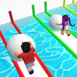Play Snow Ball Racing Multiplayer now!